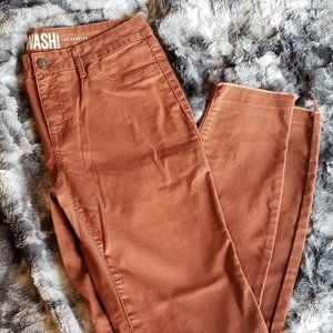 Rewash Brand skinny ankle length jeans.